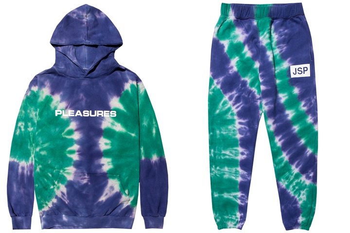 PLEASURES からTYE DYE HOODY/SWEATPANTSが発売 (プレジャーズ)