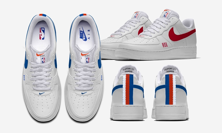 【NIKE iD】NBA 全30チームのカラーやロゴを選択！NIKE AIR FORCE 1にカスタマイズ (ナイキ エア フィース 1 ロー)