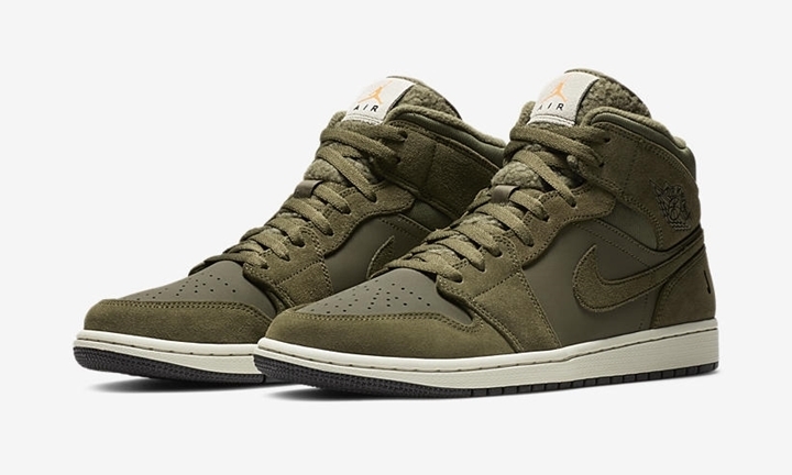 mid olive jordan 1