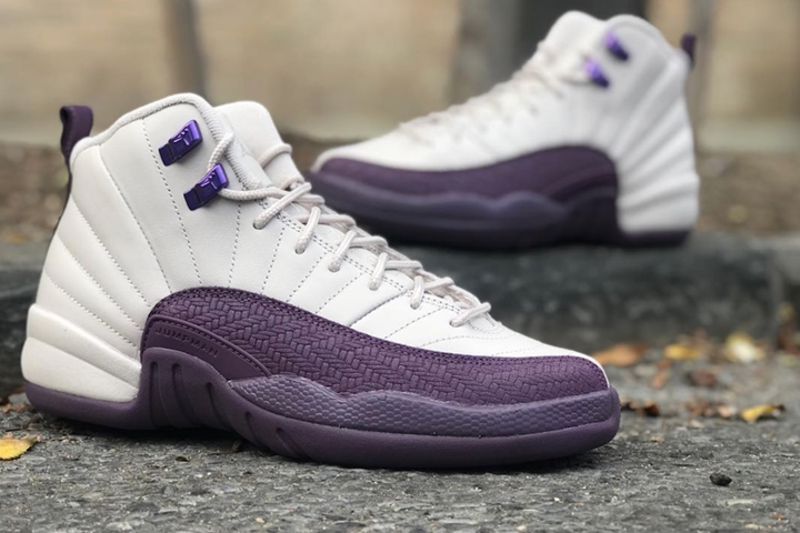 11/17発売！ナイキ GS エア ジョーダン 12 "デザート サンド/プロ パープル" (NIKE GS AIR JORDAN 12 "Desert Sand/Pro Purple") [510815-001]