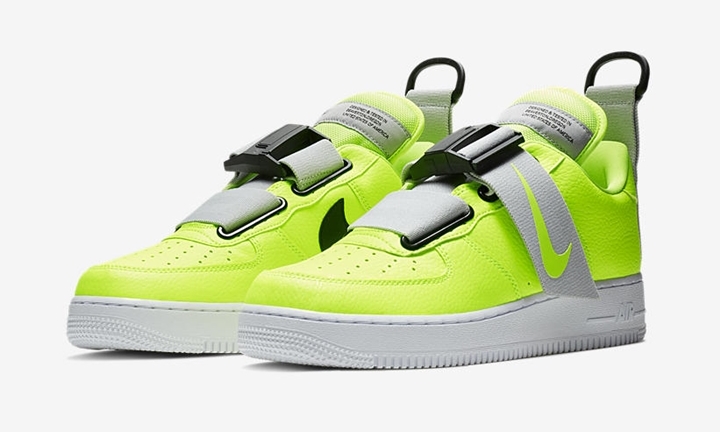 【オフィシャルイメージ】11/1発売！ナイキ エア フォース 1 ユーティリティ ロー QS “ボルト/ホワイト” (NIKE AIR FORCE 1 UTIRITY LOW QS “Volt/White”) [AO1531-700]