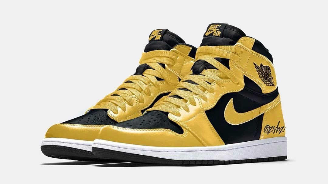 【国内 8/23、9/20 発売】ナイキ エア ジョーダン 1 レトロ ハイ “イエロー/ブラック/ホワイト” (NIKE AIR JORDAN 1 RETRO HIGH “Pollen/Black/White”) [555088-701/575441-701]