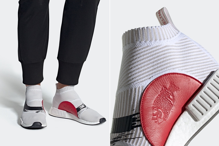 禅の書画「円相 えんそう」をモチーフにしたadidas Originals NMD_CS1 PRIMEKNIT {PK} “White” (アディダス オリジナルス エヌ エム ディー プライムニット “ホワイト”) [BB9260]