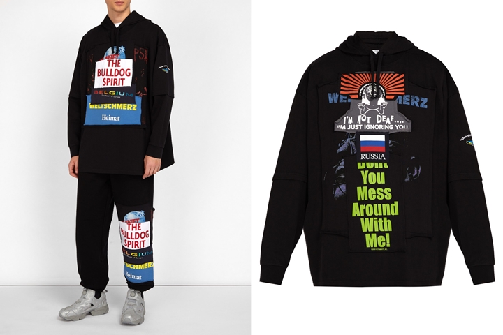 VETEMENTS “Bulldog patchwork” (ヴェトモン “ブルドッグ パッチワーク”)