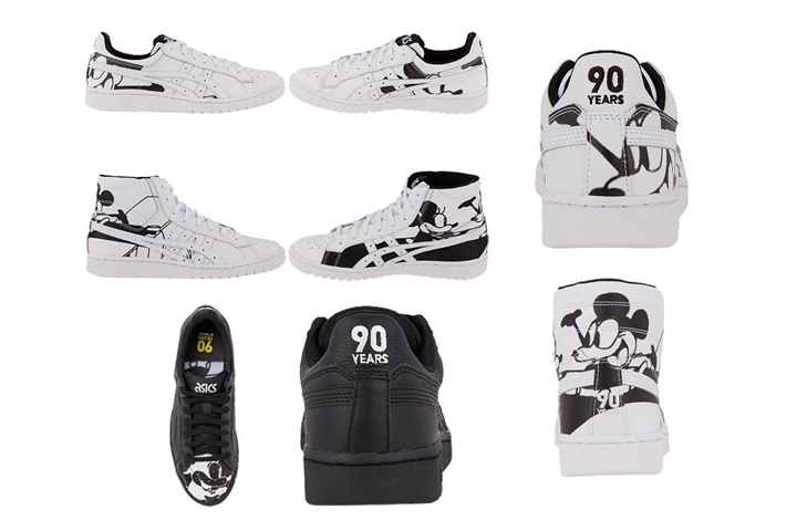 ミッキー90周年記念 Plane Crazy と呼ばれているイラストを落とし込んだasics Tiger X Disney コラボが11 10発売 アシックス タイガー ディズニー Snaidero Usashops Nike Air Max Heels 13 スニーカー発売日 抽選情報 ニュースを掲載 ナイキ ジョーダン