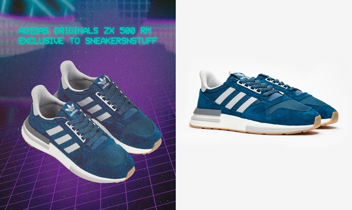 sneakersnstuff 限定 10/15発売！adidas Originals ZX500 RM “Blue Night” (アディダス オリジナルス ZX500 RM “ブルー ナイト”) [F36882]