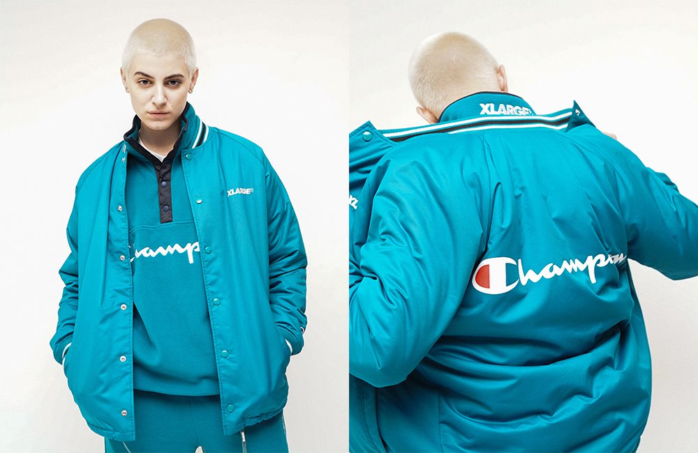 XLARGE × Champion 2018 WINTER コラボが11/10発売 (エクストララージ チャンピオン)