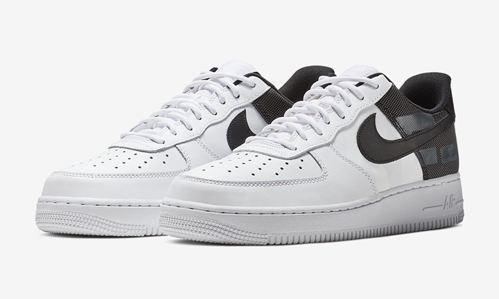 【オフィシャルイメージ】ナイキ エア フォース 1 ロー 07 “ホワイト/ホワイト/ブラック” (NIKE AIR FORCE 1 LOW 07 “White/White/Black”) [AV8363-100]