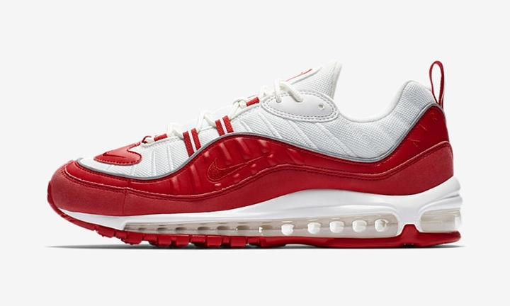 【オフィシャルイメージ】ナイキ エア マックス 98 “ユニバーシティ レッド” (NIKE AIR MAX 98 “University Red”) [640744-602]