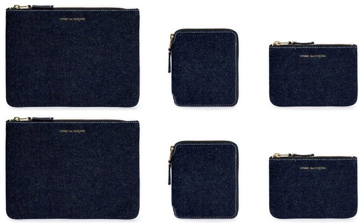 COMME des GARCONS 2018年 デニム ウォレットが11/16発売 (コム デ ギャルソン・ウォレット Denim Wallet)