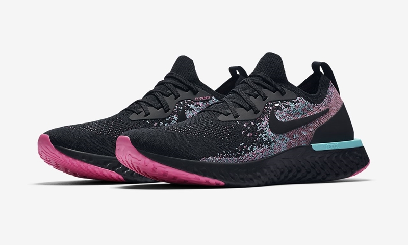 【オフィシャルイメージ】ナイキ エピック リアクト フライニット “ブラック/ハイパージェイド” (NIKE EPIC REACT FLYKNIT “Black/Hyper Jade”) [BV1572-001]