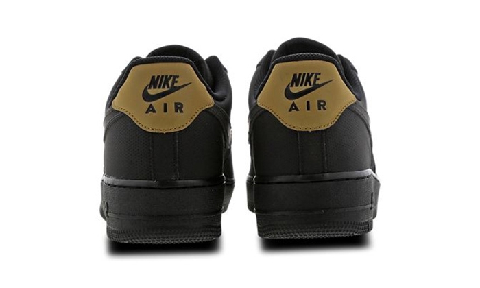 nike air force 1 black footlocker