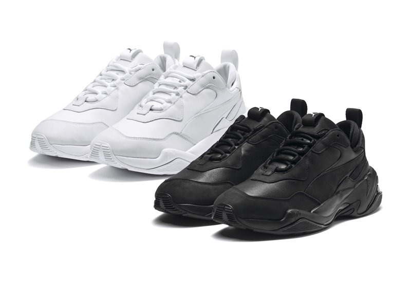 直営店限定！スムースレザーとヌバックのコンビネーションをトーナルカラーで組み合わせたPUMA THUNDER SPECTRA Lが12/1発売 (プーマ サンダー スペクトル) [370682-01,02]