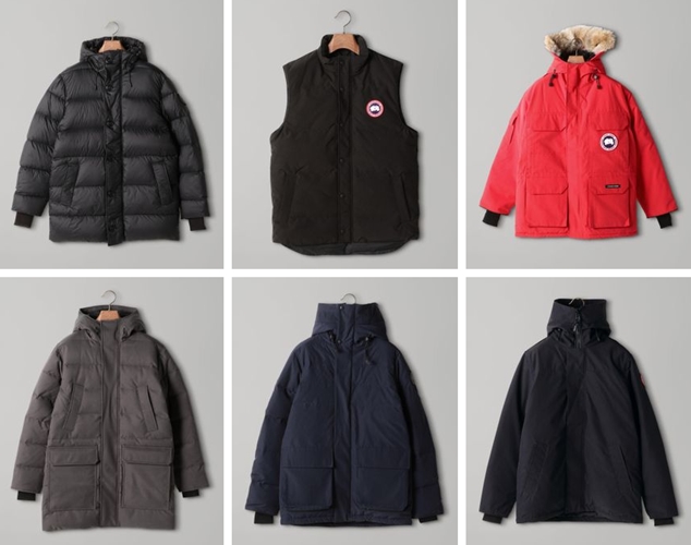 UNITED ARROWS オンラインにてCANADA GOOSE アイテムが11/23 11:55～発売 (カナダグース)