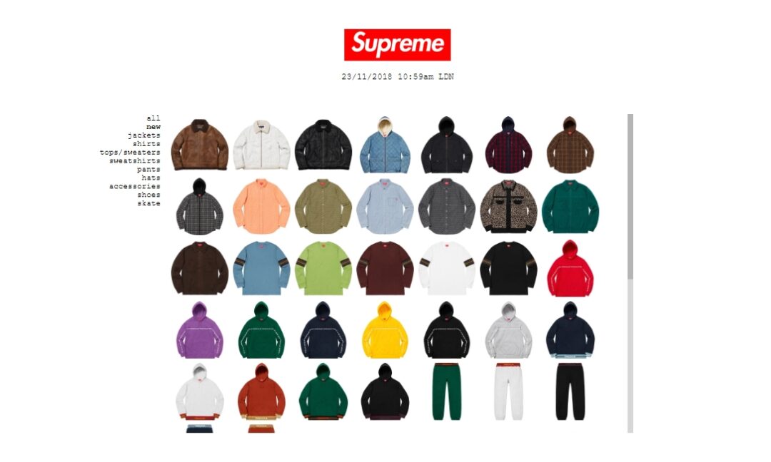 11/24発売！SUPREME × Timberland (シュプリーム ティンバーランド) & BLESSED & 2018 FALL/WINTER レギュラーアイテム一覧！