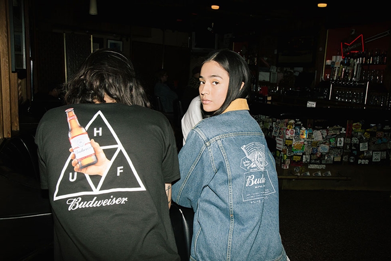 HUF × Budweiser カプセルコレクション (ハフ バドワイザー)