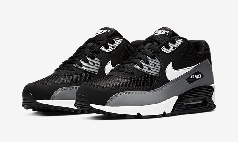 【オフィシャルイメージ】ナイキ エア マックス 90 エッセンシャル “ブラック/グレー” (NIKE AIR MAX 90 ESSENTIAL “Black/Grey”) [AJ1285-018]