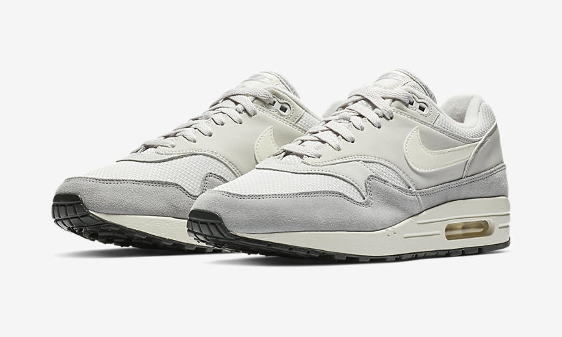 nike air max 1 gray white