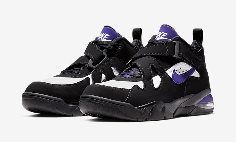 【オフィシャルイメージ】ナイキ エア フォース マックス CB “ブラック/パープル” (NIKE AIR FORCE MAX CB “Black/Purple”)[AJ7922-004]