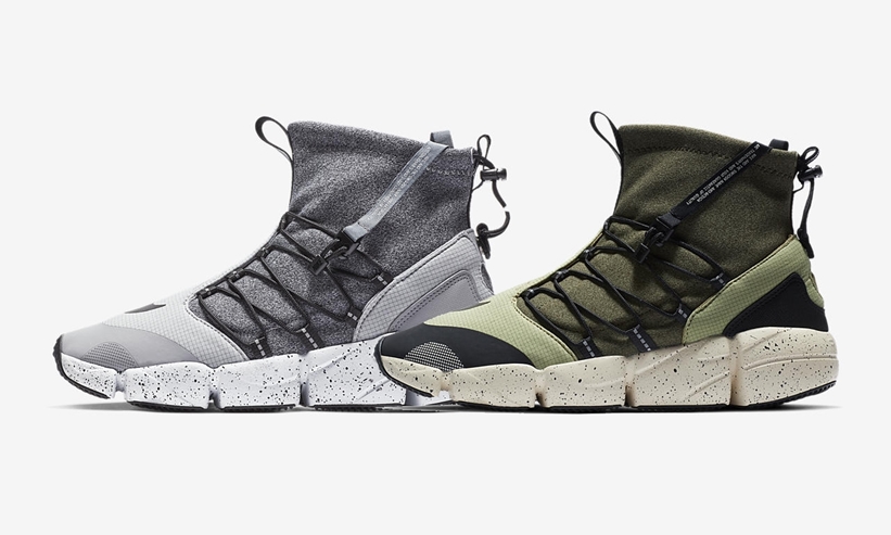 【オフィシャルイメージ】12/1発売！ナイキ エア フットスケープ ミッド ユーティリティ 2カラー (NIKE AIR FOOTSCAPE MID UTILITY “Wolf Grey/Neutral Olive”) [AH8689-002,200]