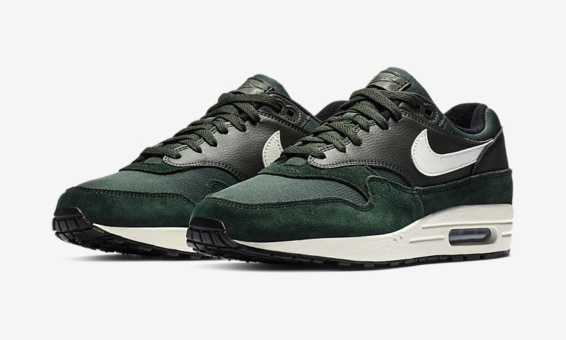 【オフィシャルイメージ】ナイキ エア マックス 1 ”ダークグリーン/セイル” (NIKE AIR MAX 1 “Dark Green/Sail”) [AH8145-303]