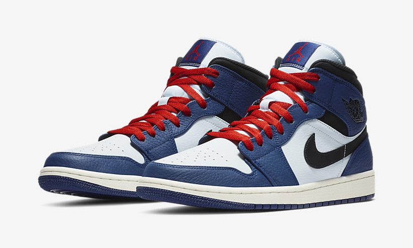 【オフィシャルイメージ】ナイキ エア ジョーダン 1 ミッド “ネイビー” (NIKE AIR JORDAN 1 MID “Navy”) [852542-400]