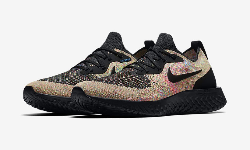 【オフィシャルイメージ】12/12発売！ナイキ エピック リアクト フライニット “ブラック/ボルト” (NIKE EPIC REACT FLYKNIT “Black/Volt”) [AT6162-001]