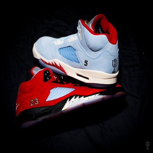 jordan 5 retro trophy room university red