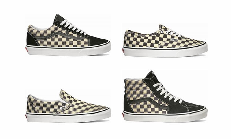 VANS "BLUR CHECK" OLD SKOOL/SK8-HI/AUTHENTIC/SLIP-ON (バンズ "ブラーチェック" オールドスクール/スケートハイ/オーセンティック/スリッポン)