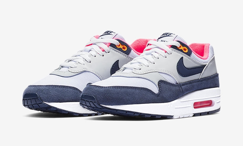 ナイキ ウィメンズ エア マックス 1 プレミアム “ホワイト/ミッドナイトネイビー” (NIKE WMNS AIR MAX 1 PREMIUM “White/Midnight Navy”) [319986-116]