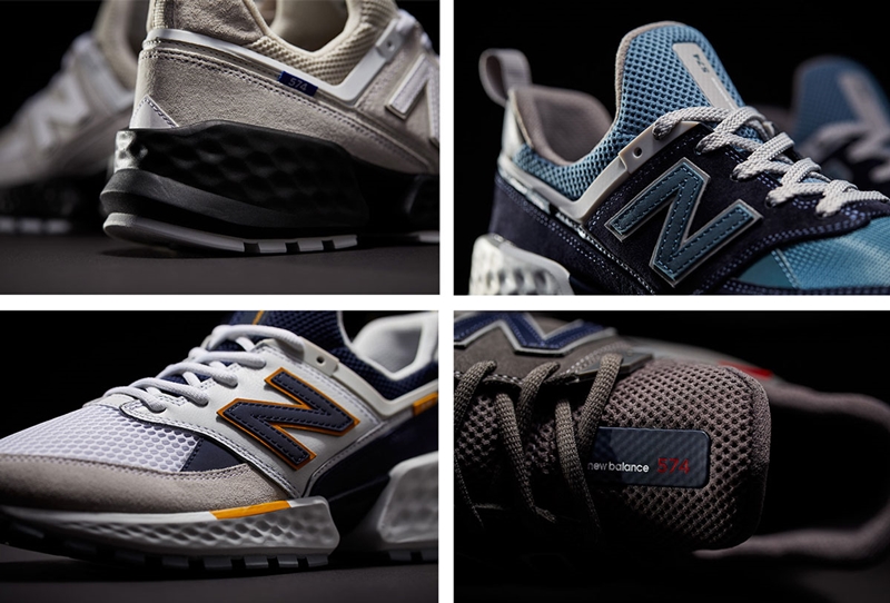 フラッグシップストア限定！FRESH FOAMミッドソールとラギッドなアウトソールでグレードアップしたNew Balance MS574 SPORT EDA/EDC/EDD/EDN (ニューバランス)