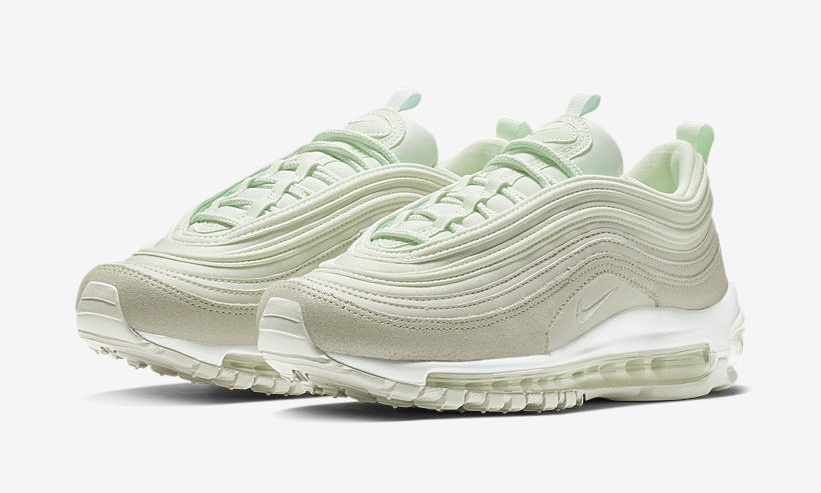 【オフィシャルイメージ】ナイキ ウィメンズ エア マックス 97 プレミアム “バーレイグリーン” (NIKE WMNS AIR MAX 97 PREMIUM “Barely Green”) [917646-301]