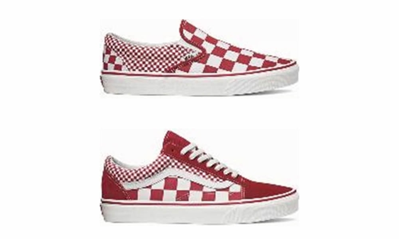 VANS “CHILI PEPPER MIX CHECKER” OLD SKOOL/CLASSIC SLIP-ON (バンズ “チリペッパー ミックスチェッカー” オールドスクール/クラシック スリップオン)