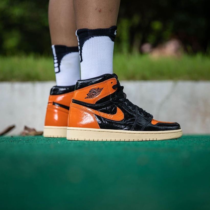 【更新＊10/26発売予定】ナイキ エア ジョーダン 1 “シャッタード バックボード 3.0” (NIKE AIR JORDAN 1 ”Shattered Backboard 3.0” “Black/Pale Vanilla/Starfish”) [555088-028]