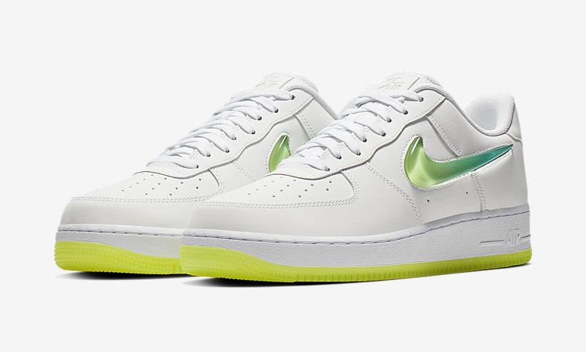 ナイキ エア フォース 1 ロー 07 プレミアム “ホワイト/グリーン” (NIKE AIR FORCE 1 LOW 07 PREMIUM “White/Green”) [AT4143-100]