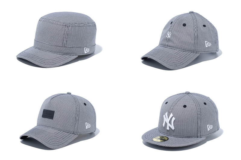 ハウンズトゥース生地を採用したニューエラのヘッドウェア 4型が12/6発売 (New Era)