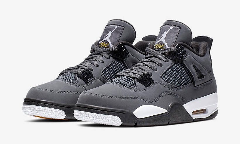 【更新＊8/3発売】ナイキ エア ジョーダン 4 “クールグレー/クローム” (NIKE AIR JORDAN 4 “Cool Grey/Chrome”) [308497-007]