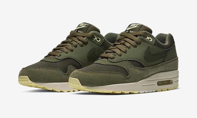 ナイキ ウィメンズ エア マックス 1 プレミアム “オリーブグリーン” (NIKE WMNS AIR MAX 1 PREMIUM “Olive Green”) [319986-305]