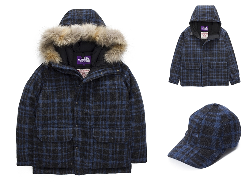 「ロイヤル」をポイントカラーにしたHARRIS TWEED × THE NORTH FACE PURPLE LABELが発売 (ハリスツイード ザ・ノース・フェイス パープルレーベル)