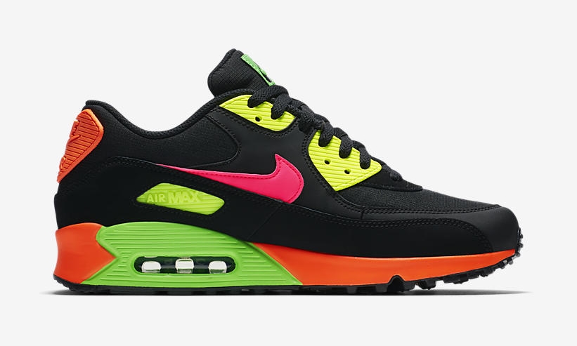 neon yellow air max 90