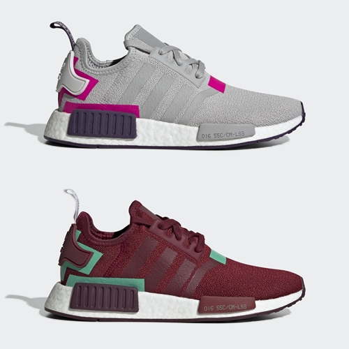 12/15発売！adidas Originals WMNS NMD_R1 “Grey/Burgundy” (アディダス オリジナルス ウィメンズ エヌ エム ディー) [BD8006,8007]