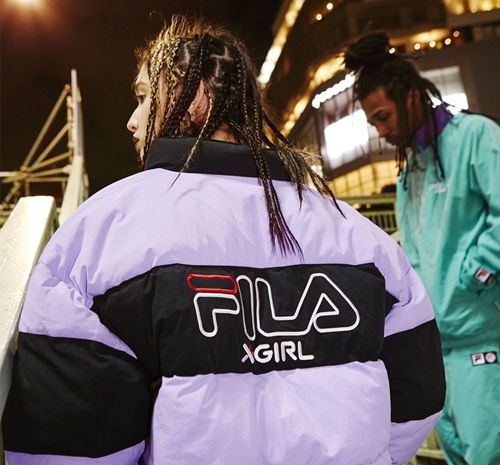 FILA × X-Girl 2018 WINTER COLLABORATIONが近日展開予定 (フィラ エックスガール)