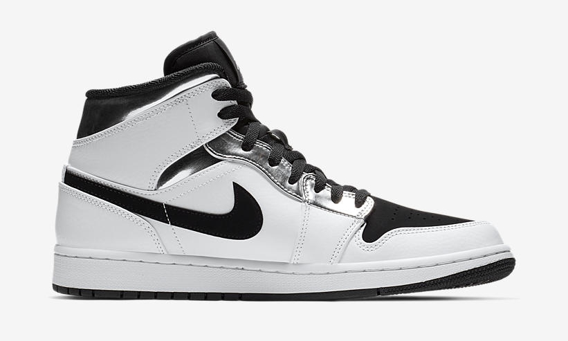 air jordan 1 mid silver