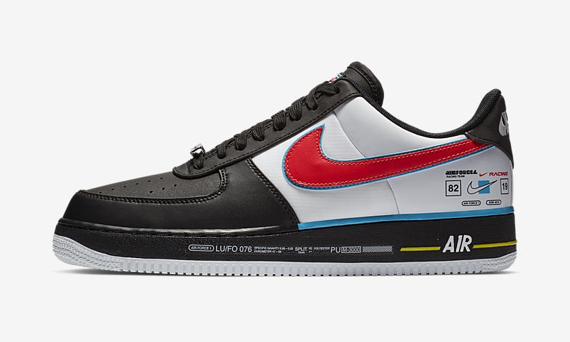 2019年リリース！ナイキ エア フォース 1 ロー "ナイキレーシング" (NIKE AIR FORCE 1 LOW "Nike Racing") [AH8462-004]