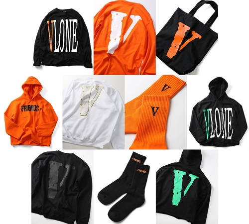 FREAK’S STORE オンラインにてVLONE 新作 クルーネック/フーディ/TEE/トートバッグ/ソックスが12月中旬発売 (ヴィーロン フリークスストア)