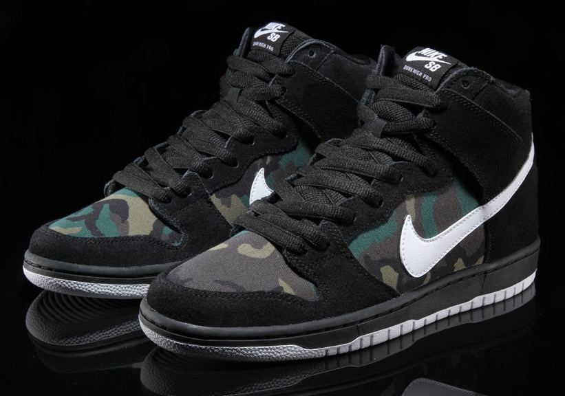 sb dunk camo