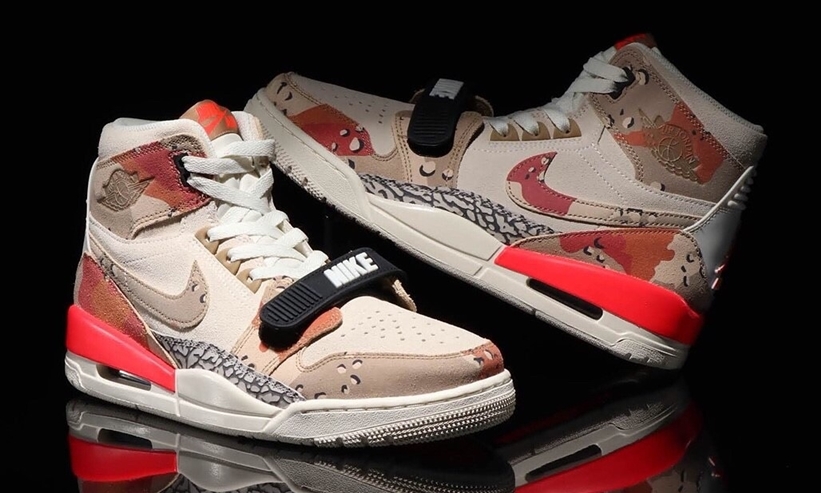 【オフィシャルイメージ】ナイキ ジョーダン レガシー 312 “セイル/デザートカモ/インフラレッド 23” (NIKE JORDAN LEGACY 312 “Sail//Deserrt Camo/Infrared 23”) [AV3922-126]