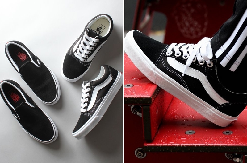 国内 JOURNAL STANDARD relume限定！太目パーツとスポーツメッシュのVANS OLD SKOOL OS/CLASSIC SLIP-ON LIMITEDが2月下旬発売 (ジャーナルスタンダード バンズ)