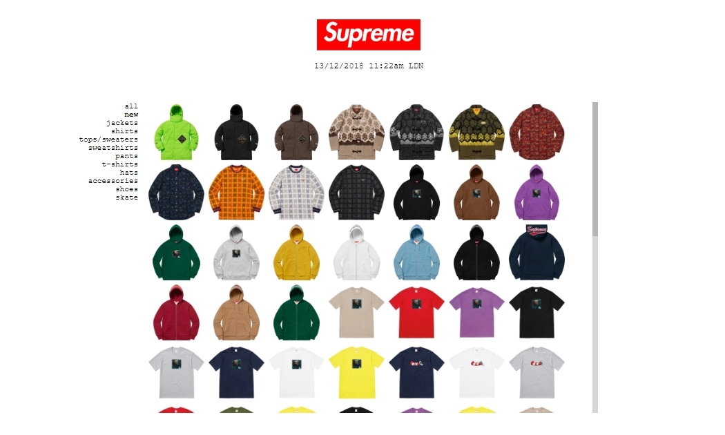 12/15発売！SUPREME × Marvin Gaye (シュプリーム マーヴィン・ゲイ) & 2018 Winter TEE & レギュラーアイテム一覧！