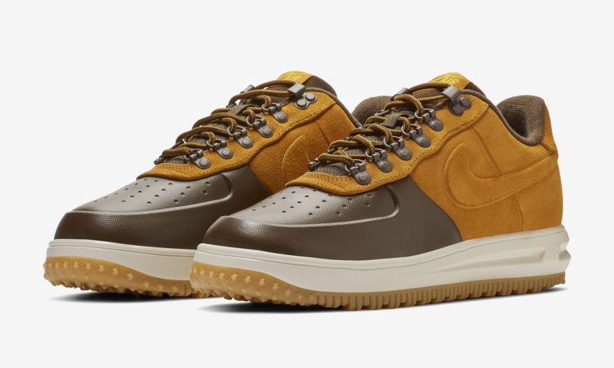 【オフィシャルイメージ】ナイキ ルナ フォース 1 ロー ダックブーツ “バロックブラウン” (NIKE LUNAR FORCE 1 LOW DUCKBOOT “Baroque Brown”) [AA1125-201]